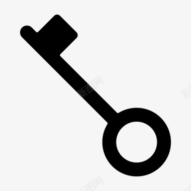 钥匙门钥匙监狱图标图标