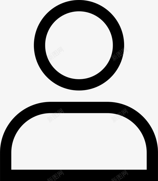 用户头像客户图标svg_新图网 https://ixintu.com 个人资料 头像 客户 用户 用户男女
