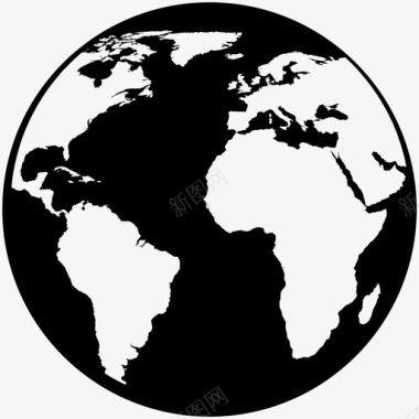 全球浏览器地球图标图标
