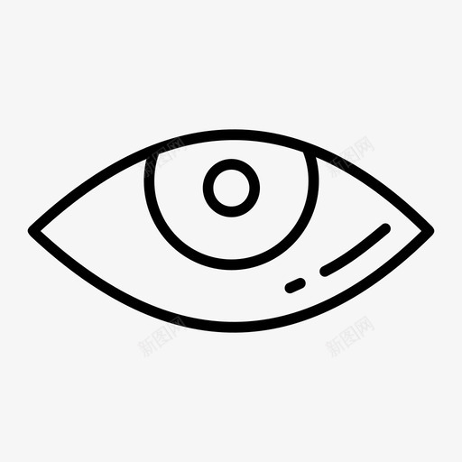 视图眼睛眼科医生图标svg_新图网 https://ixintu.com 看到了吗 眼睛 眼科医生 视图