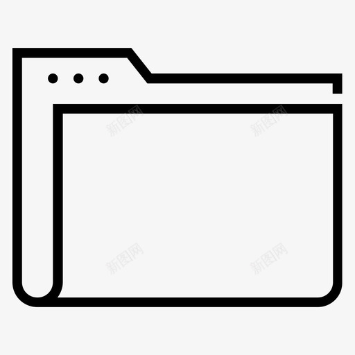 文件夹案例文件保存文件图标svg_新图网 https://ixintu.com 保存文件 存储文件 文件夹 案例文件