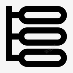 IO接口结构元素接口IO优化图标高清图片