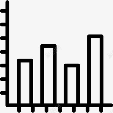 条形图分析商业图标图标