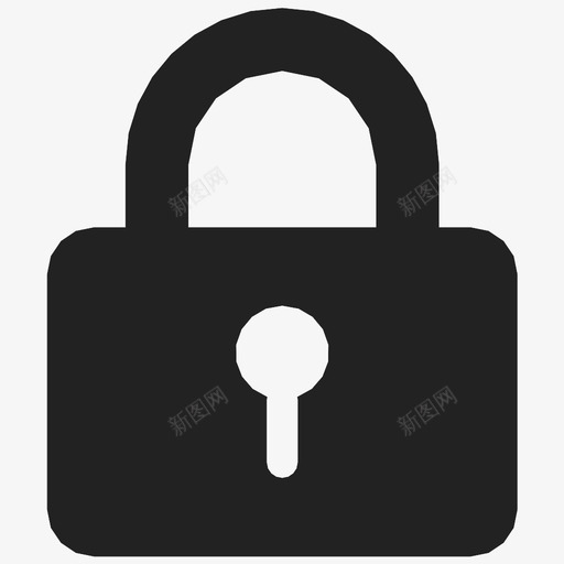 锁安全开锁图标svg_新图网 https://ixintu.com 安全 开锁 锁