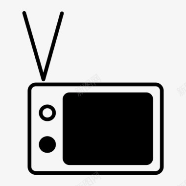 电视娱乐新闻图标图标