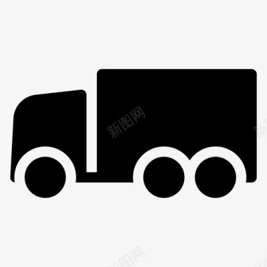 卡车汽车商业图标图标