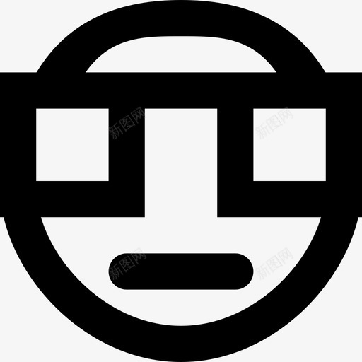 emoji_neutral_circle [#562]svg_新图网 https://ixintu.com emoji_neutral_circle [#562]