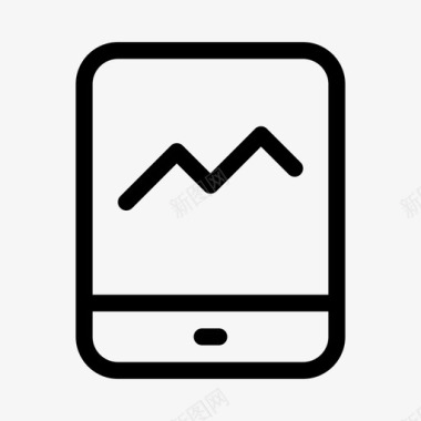 折线图设备硬件图标图标
