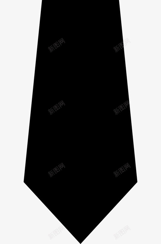 领带商务领带正式领带图标svg_新图网 https://ixintu.com 商务领带 正式领带 领带