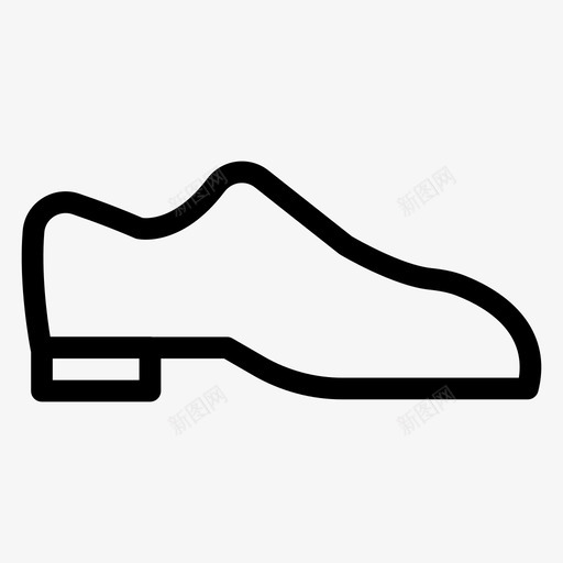 鞋商务脚图标svg_新图网 https://ixintu.com 商务 步 步行 美容和水疗系列图标第一卷 脚 鞋