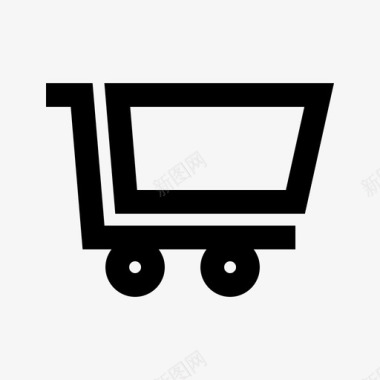 购物车购物购物商业网络网格图标图标
