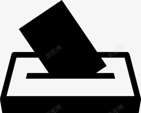 投票箱民主选举图标图标