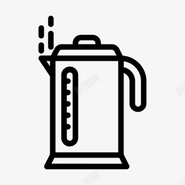 水壶加热器家用电器图标图标