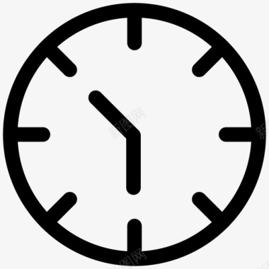 表钟小时图标图标
