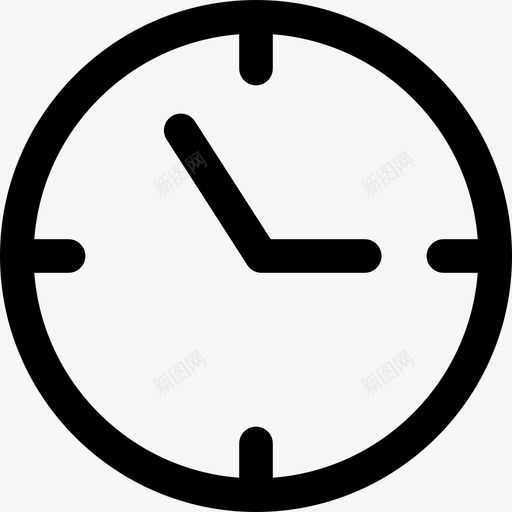 时钟指针媒体和技术图标svg_新图网 https://ixintu.com 媒体和技术 时钟指针
