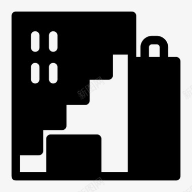摩天大楼政府大楼酒店大楼图标图标