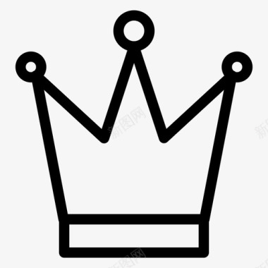 皇冠奖项商务图标图标