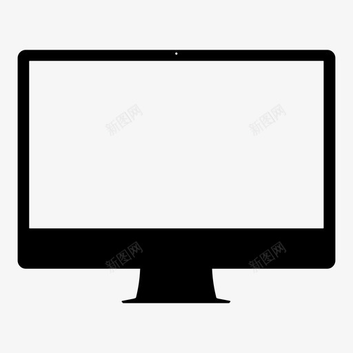 显示器计算机imac图标svg_新图网 https://ixintu.com imac macintosh pc 显示器 计算机