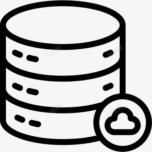 云数据库代理存储图标svg_新图网 https://ixintu.com 云数据库 代理 存储 数据库卷3行