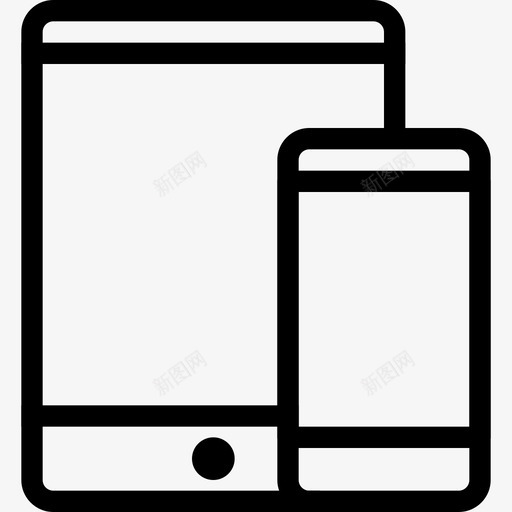 手机动作设备图标svg_新图网 https://ixintu.com 动作 平板电脑 手机 设备