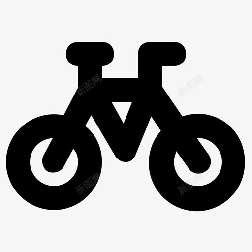 自行车骑行旅行图标svg_新图网 https://ixintu.com 夏季和旅行平滑线图标 旅行 自行车 骑行