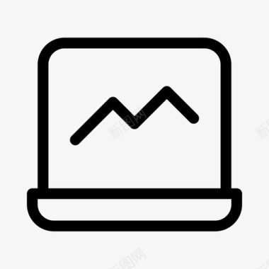 折线图设备硬件图标图标