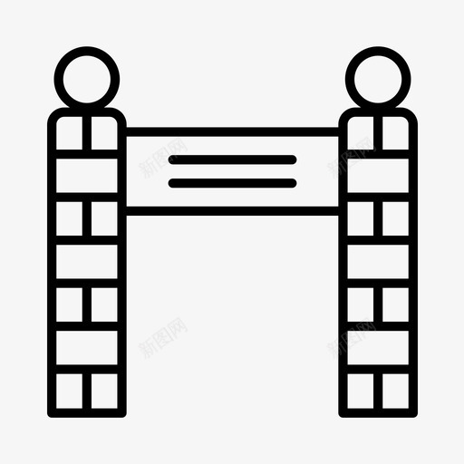 学校建筑学院图标svg_新图网 https://ixintu.com 大学 学校 学院 建筑 教育 私立学校