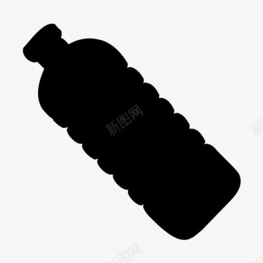 水瓶饮料水容器图标图标