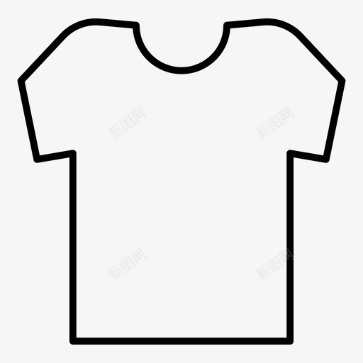 衬衫商务服装图标svg_新图网 https://ixintu.com 商务 时尚 服装 服饰 美容和水疗细线 衬衫