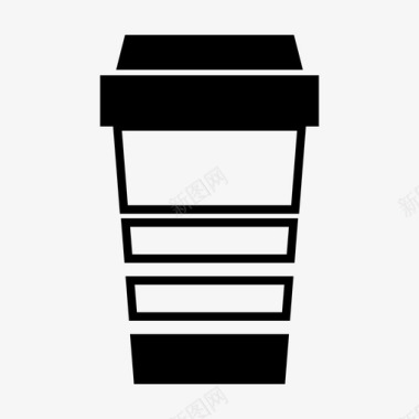 喝咖啡渴图标图标