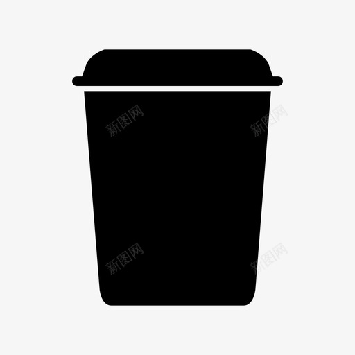 咖啡杯饮料热的图标svg_新图网 https://ixintu.com 去 咖啡杯 液体 热的 饮料