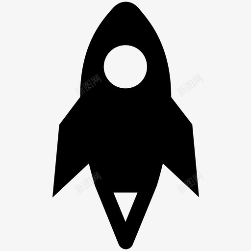 宇宙飞船火箭太空火箭图标svg_新图网 https://ixintu.com 太空火箭 宇宙飞船 火箭