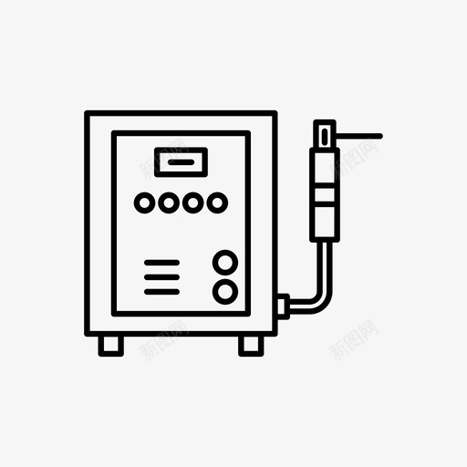 焊机建筑专业图标svg_新图网 https://ixintu.com 专业 建筑 服务 焊机