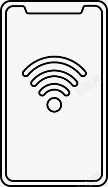 iphonexwifi应用程序信号图标图标