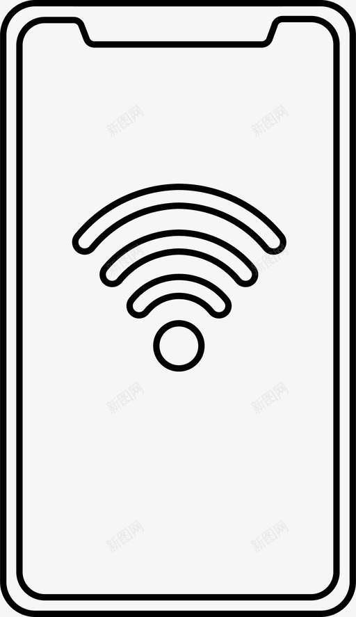 iphonexwifi应用程序信号图标svg_新图网 https://ixintu.com iphone iphonexwifi 信号 应用程序 智能手机