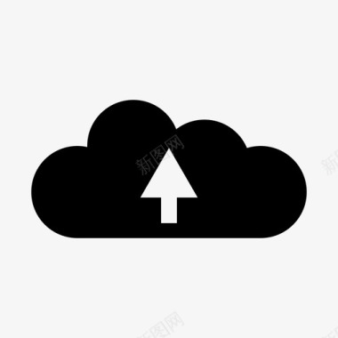 云上传互联网保存图标图标