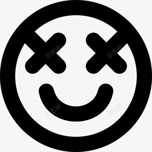 emoji_happy_circle [#538]svg_新图网 https://ixintu.com emoji_happy_circle [#538]