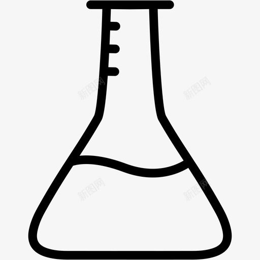 烧瓶化学erlenmeyer图标svg_新图网 https://ixintu.com erlenmeyer 化学 实验室 烧瓶 科学 药物