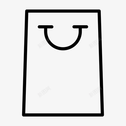 icon－shopping bagsvg_新图网 https://ixintu.com icon－shopping bag