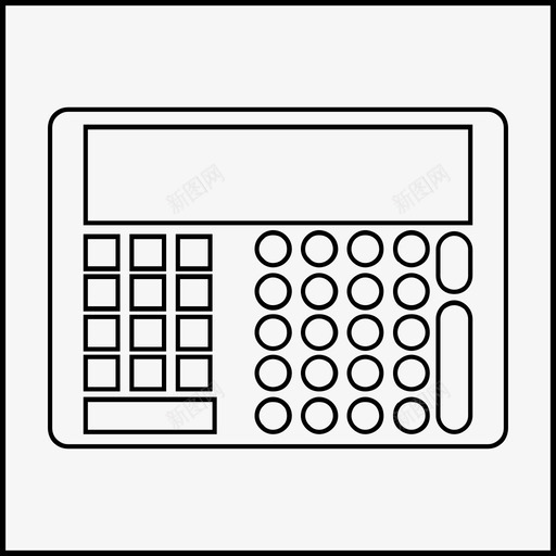 计算器分析相等图标svg_新图网 https://ixintu.com 分析 数学 相等 计算器 金融
