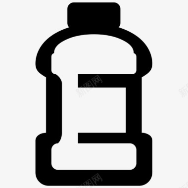 喝水，水瓶图标