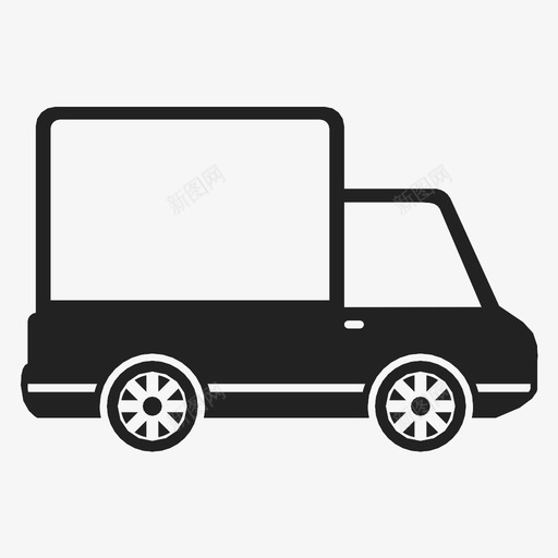 棚车运输车辆图标svg_新图网 https://ixintu.com 棚车 车辆 运输