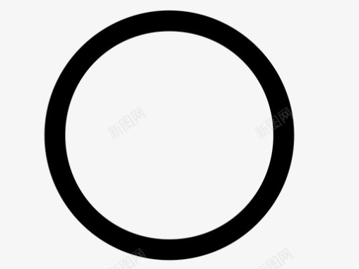 圆圈-未选中图标