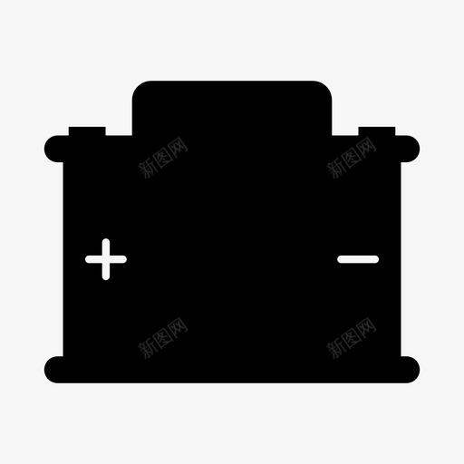 汽车电池电力便携式图标svg_新图网 https://ixintu.com 便携式 服务 汽车电池 电力 电源