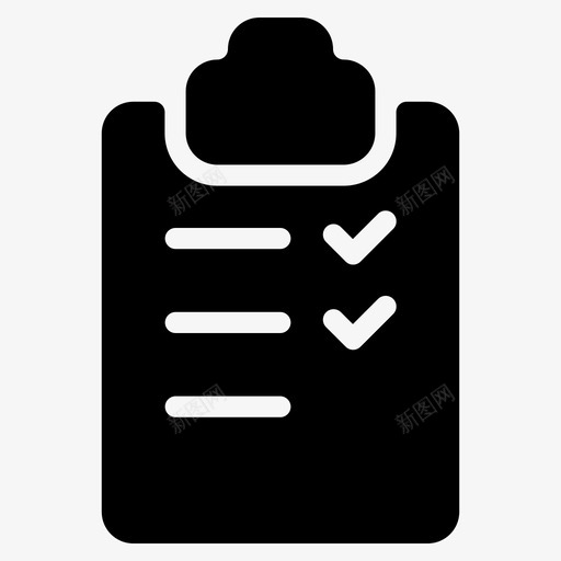 剪贴板业务公司图标svg_新图网 https://ixintu.com 业务 业务坚实 任务 公司 剪贴板 市场 经济