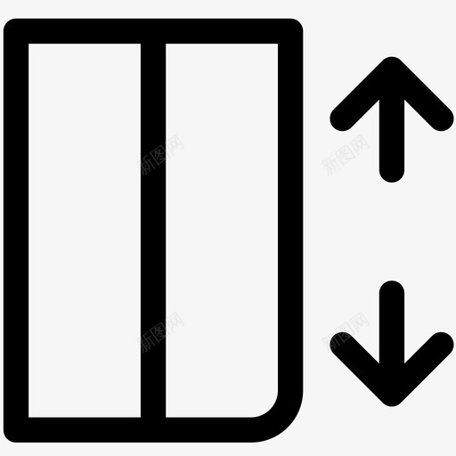 电梯楼层负载图标svg_新图网 https://ixintu.com 机器 标志符号概述 楼层 电梯 负载