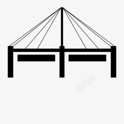 桥梁工程桥梁桥梁工程图标高清图片