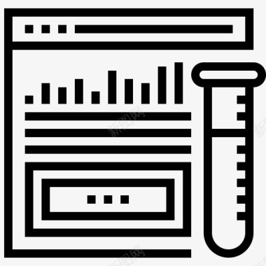 研究与分析图表网络图标图标