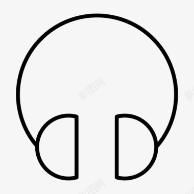 麦克风耳机支持图标图标