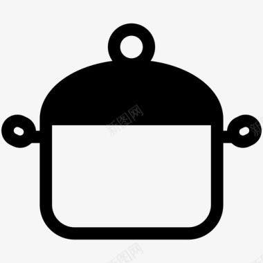锅碗厨房用具图标图标